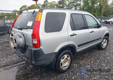 2004 Honda Cr-V Lx from USA, damaged, VIN SHSRD68474U209581